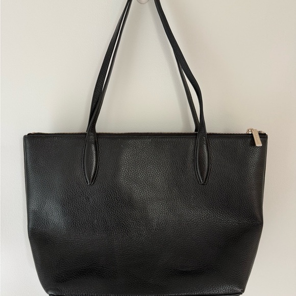 Kate Spade Black Pebbled Tote - Picture 3 of 11